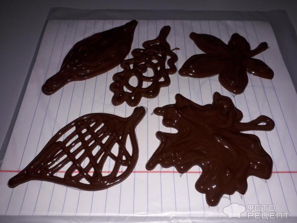 Шоколадные листики