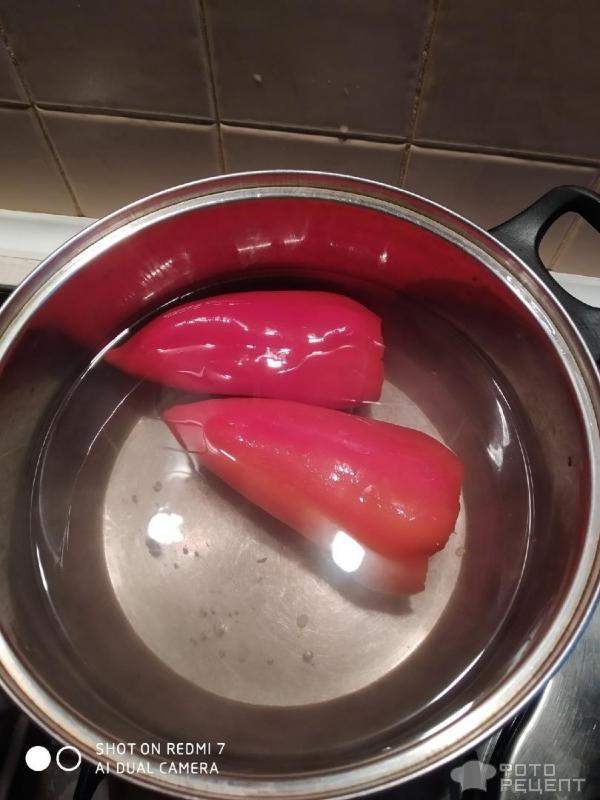 Фаршируем перчик в томатном соусе фото
