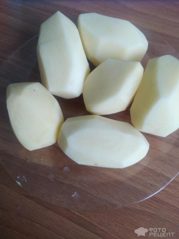 Куриная грудка в горшочках с вешенками и картофелем фото
