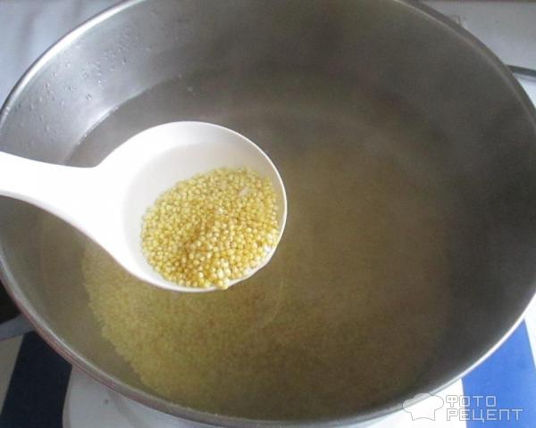 суп с тушёнкой и пшеном