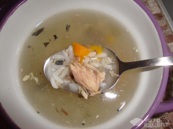 Суп из рыбной консервы фото