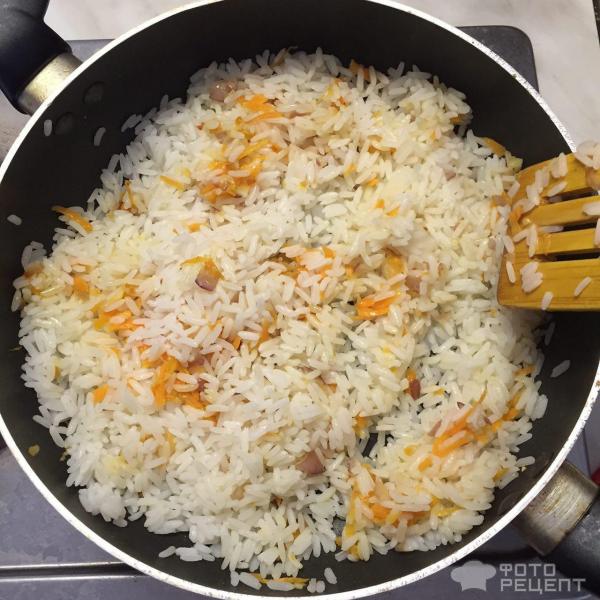 Рис с овощами в соевом соусе фото