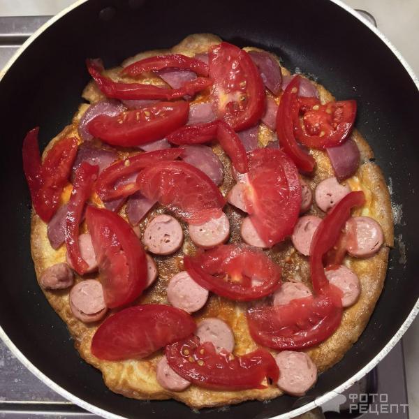 Пицца на сковороде фото