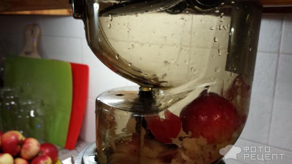 Домашний яблочный сок фото