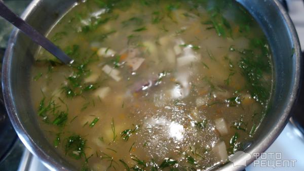 готовим грибной суп с фасолью и курочкой
