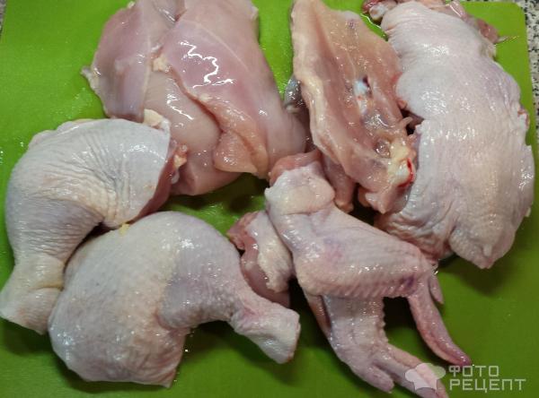 Курица в соусе Якитори фото
