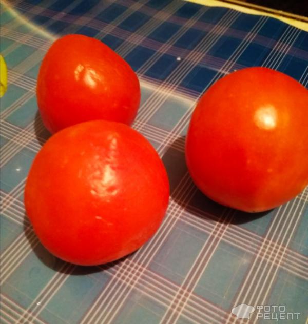 Салат из пекинки и помидоров фото