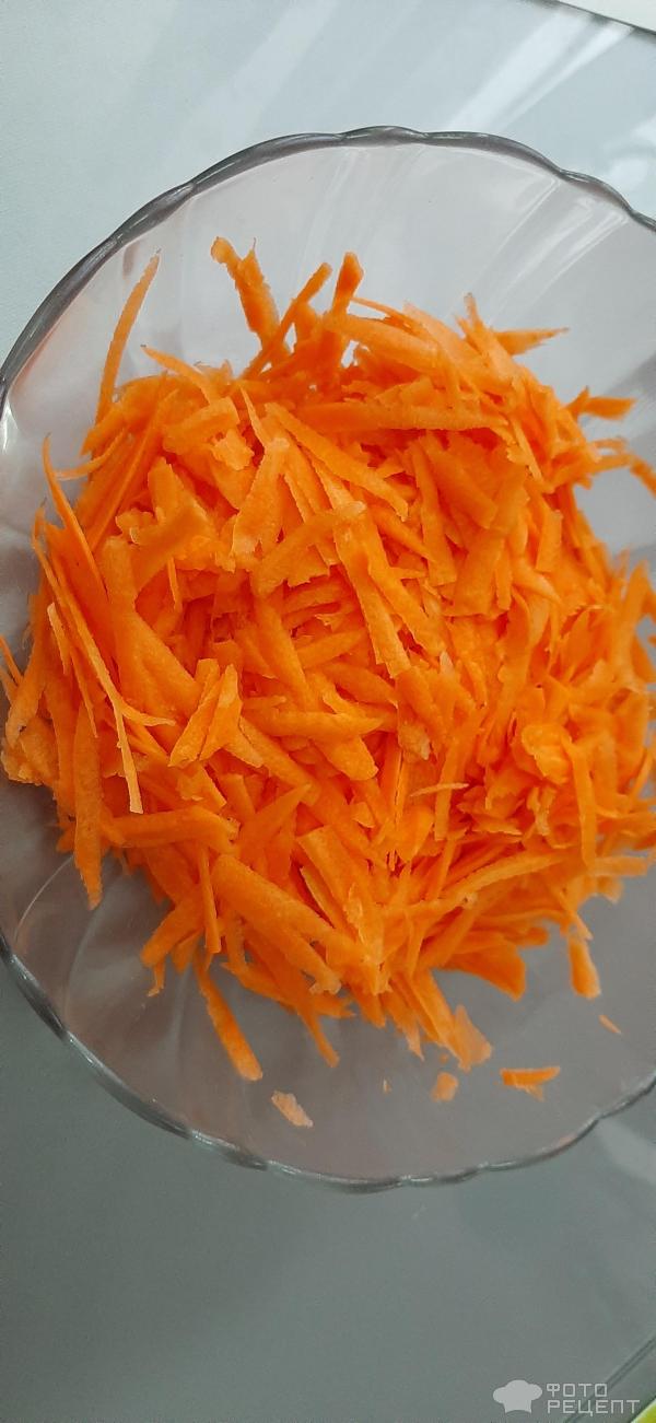 Салат Морковь с майонезом фото