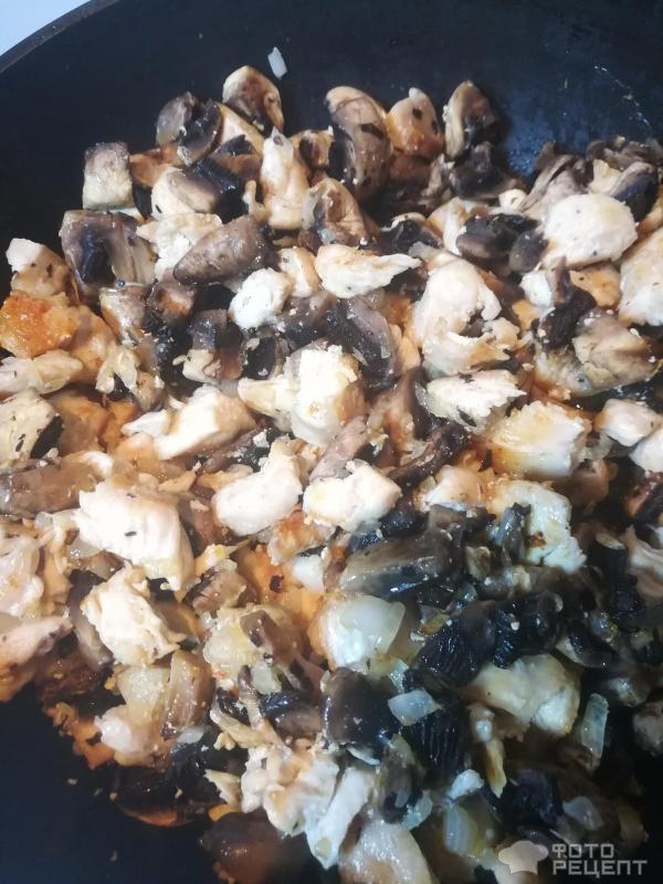 Жульен с картошкой курицей и грибами в духовке рецепт фото пошагово и видео