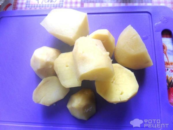 Салат картофельный с капустой по-деревенски фото