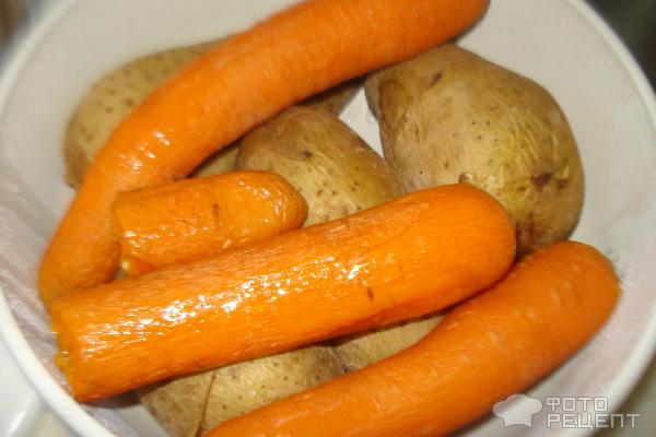 морковь и картофель