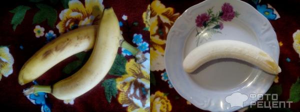 Фруктовая начинка для блинов из груш и бананов фото