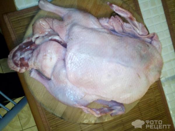 Рождественская утка в духовке фото