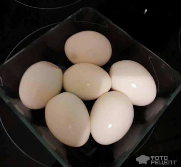 Фаршированные яйца на Новый Год фото