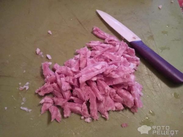 Польский салат с краковской колбасой