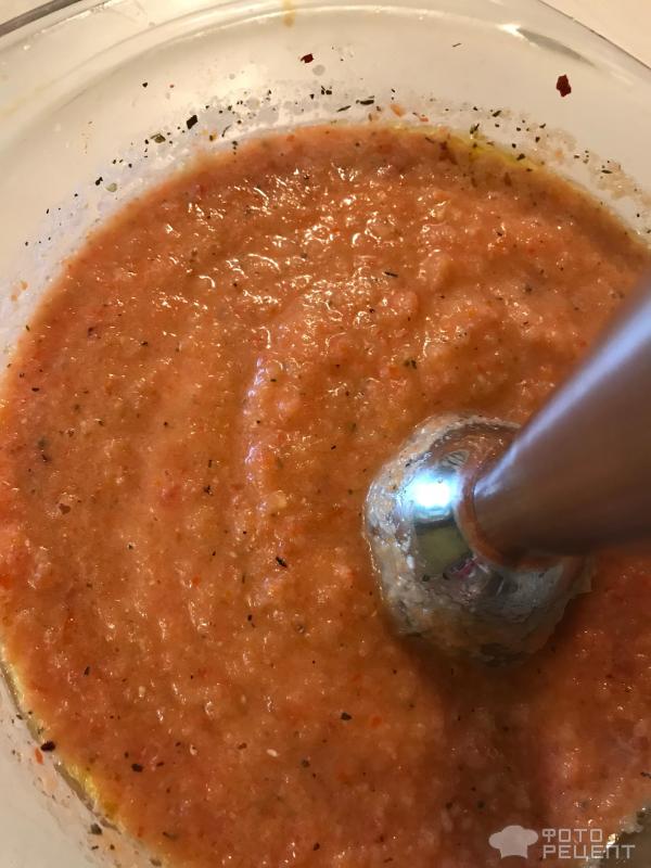Холодный суп Гаспачо фото