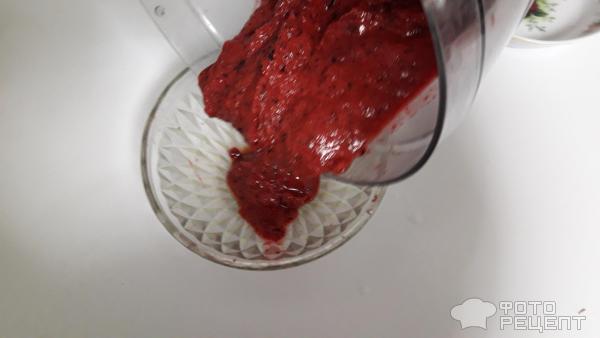 Белкова ягодное заварное мороженное фото