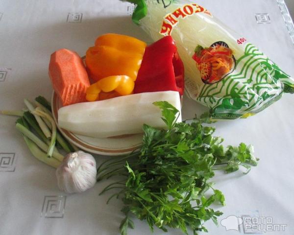 фунчоза из овощей