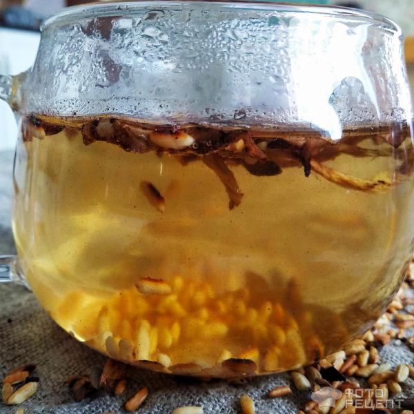 Китайский имбирно-рисовый чай фото