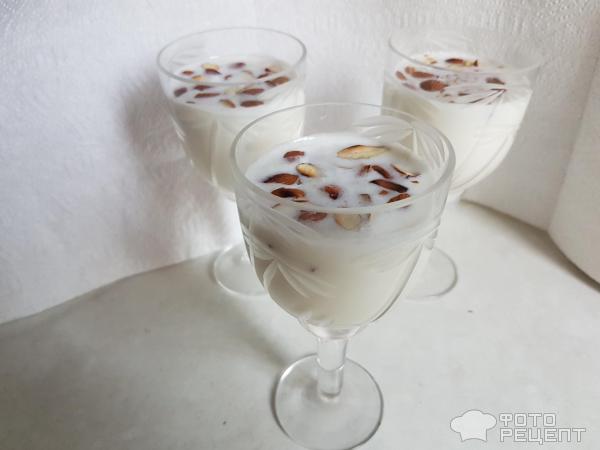 Сливочно-ореховый десерт фото