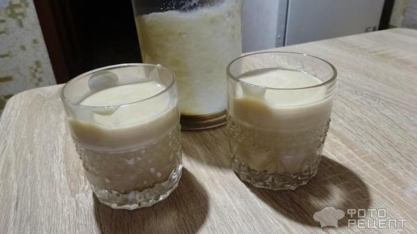 Домашний молочный коктейль фото
