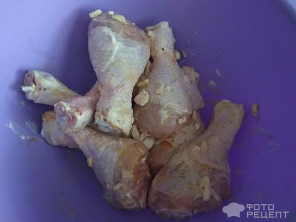 Куриные ножки запеченные с картошкой фото