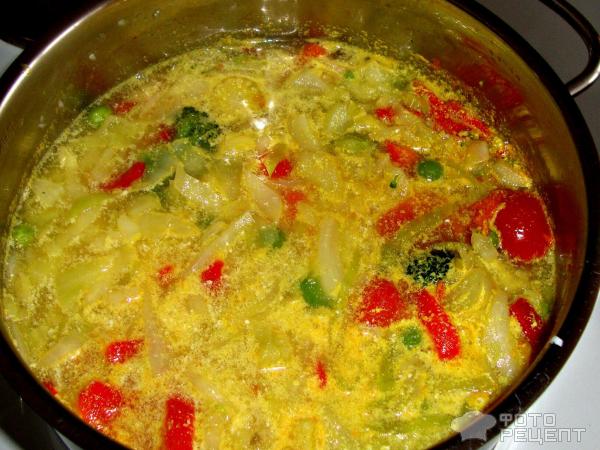 Капуста тушеная с овощами фото