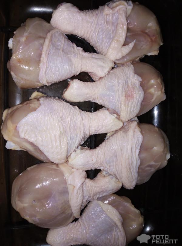 Куриные бедра маринованные в ряженке фото