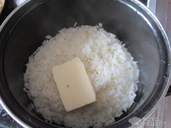 Рис со шпинатом фото
