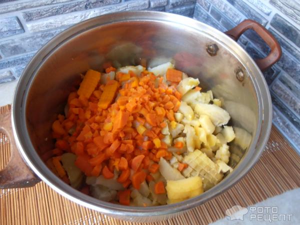 Винегрет с анчоусами