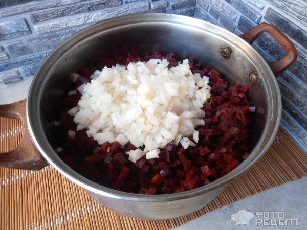 Винегрет с анчоусами