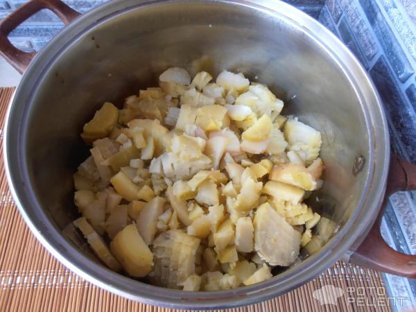 Винегрет с анчоусами