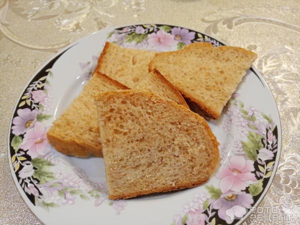 Хлеб пшенично-ржаной домашний фото