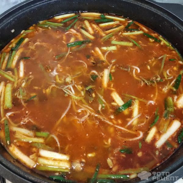 Корейский суп Юккедян фото