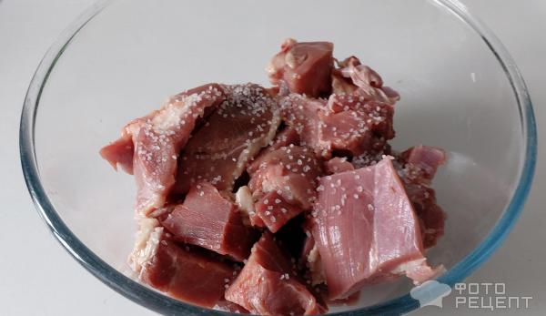 Индейка томленая с курагой фото
