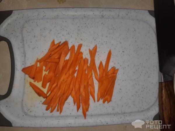 Нарезка моркови