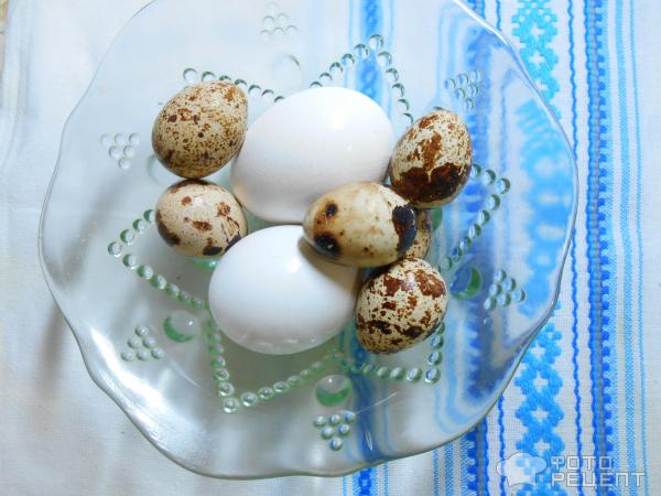 Фаршированные яйца Грибочки фото