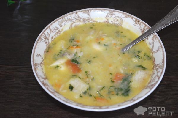 Легкий овощной суп с цветной капустой фото