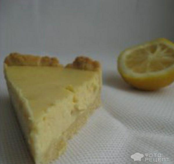 Лимонный тарт фото