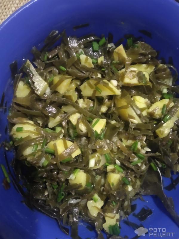 ПП салат с морской капустой фото