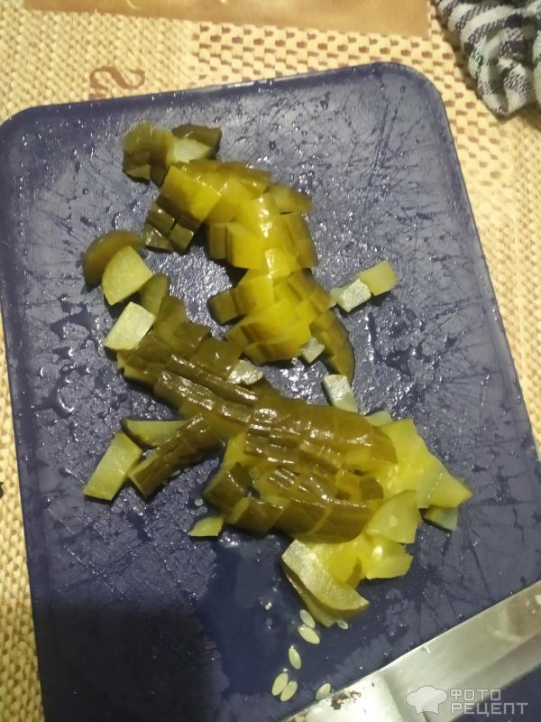 ПП салат с морской капустой фото