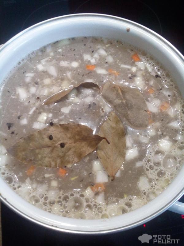 Вкусный рыбный суп из консервы скумбрия фото