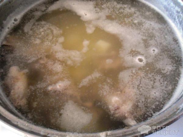 Суп вермишелевый на костном бульоне фото