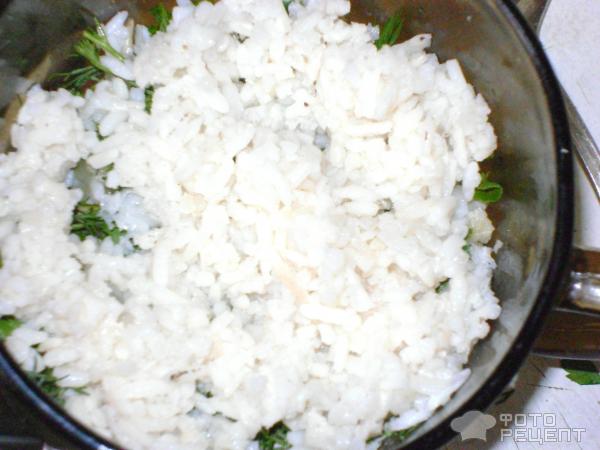 салат с рыбой и рисом рецепт