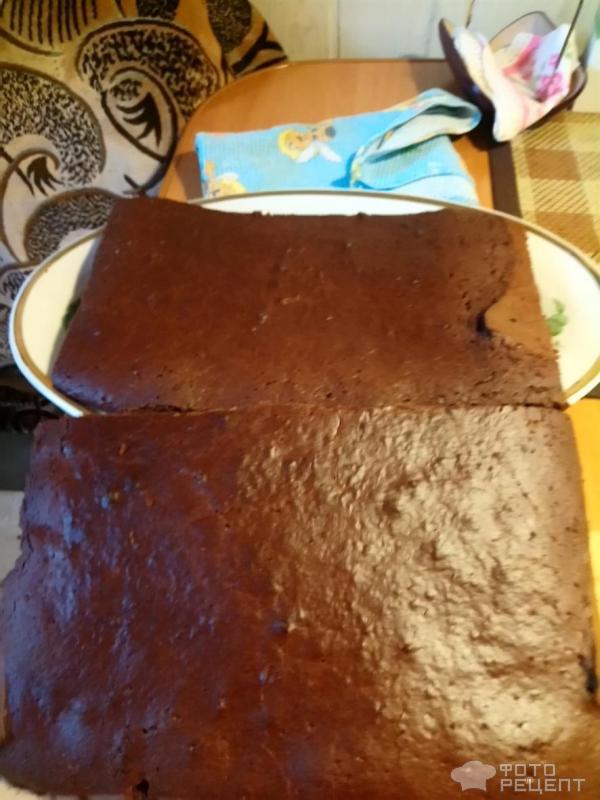 Домашний шоколадный тортик фото