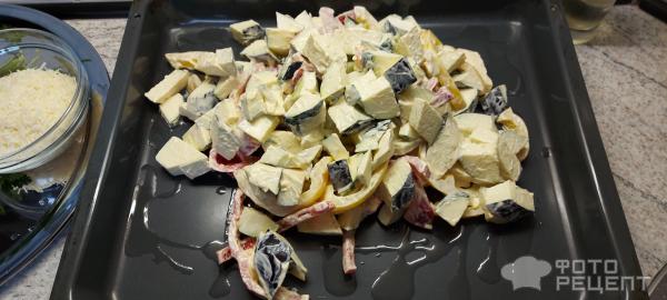Овощное рагу в духовке с сыром фото