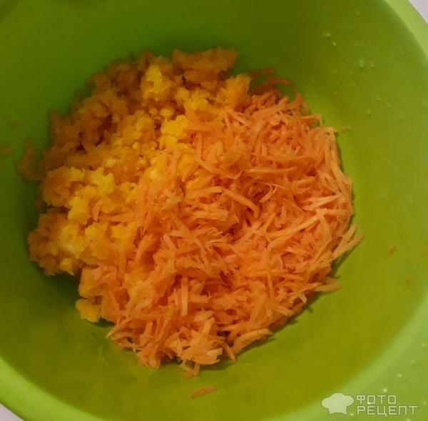 Тыквенно-морковный кекс фото