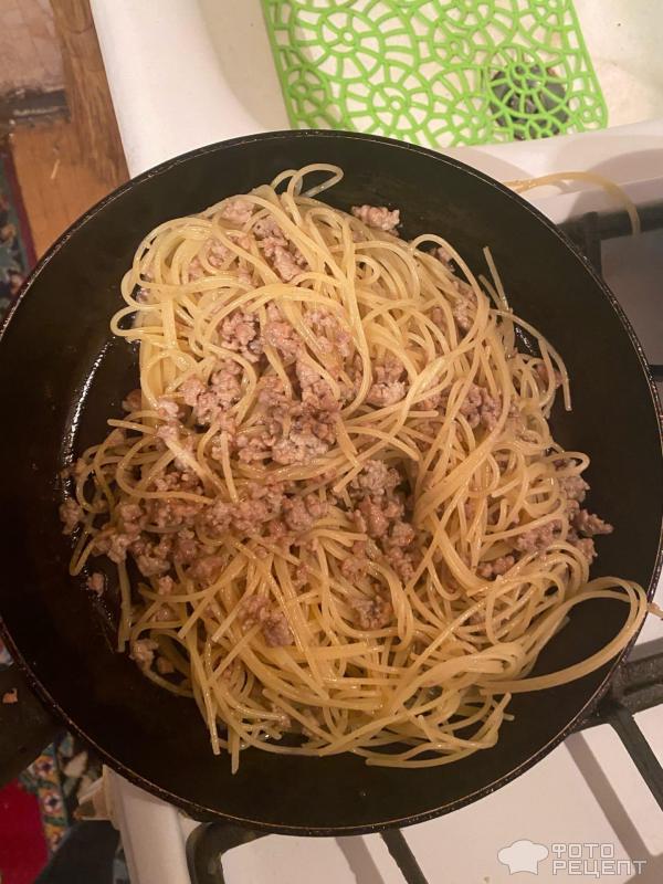 Рецепт: Спагетти 