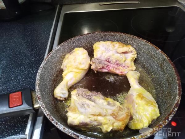 Курица с гречкой в духовке фото