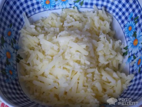 Сырно-картофельные лепешки фото